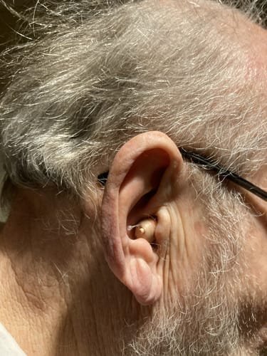 Customer photo review of Modern Hearing Comfort Hearing Aids