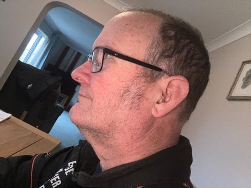 Customer photo review of Modern Hearing Comfort Hearing Aids