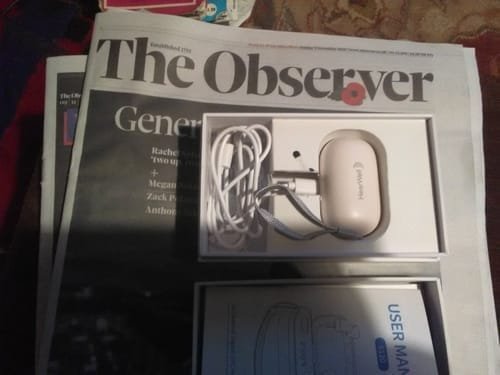 Customer photo review of Modern Hearing Comfort Hearing Aids